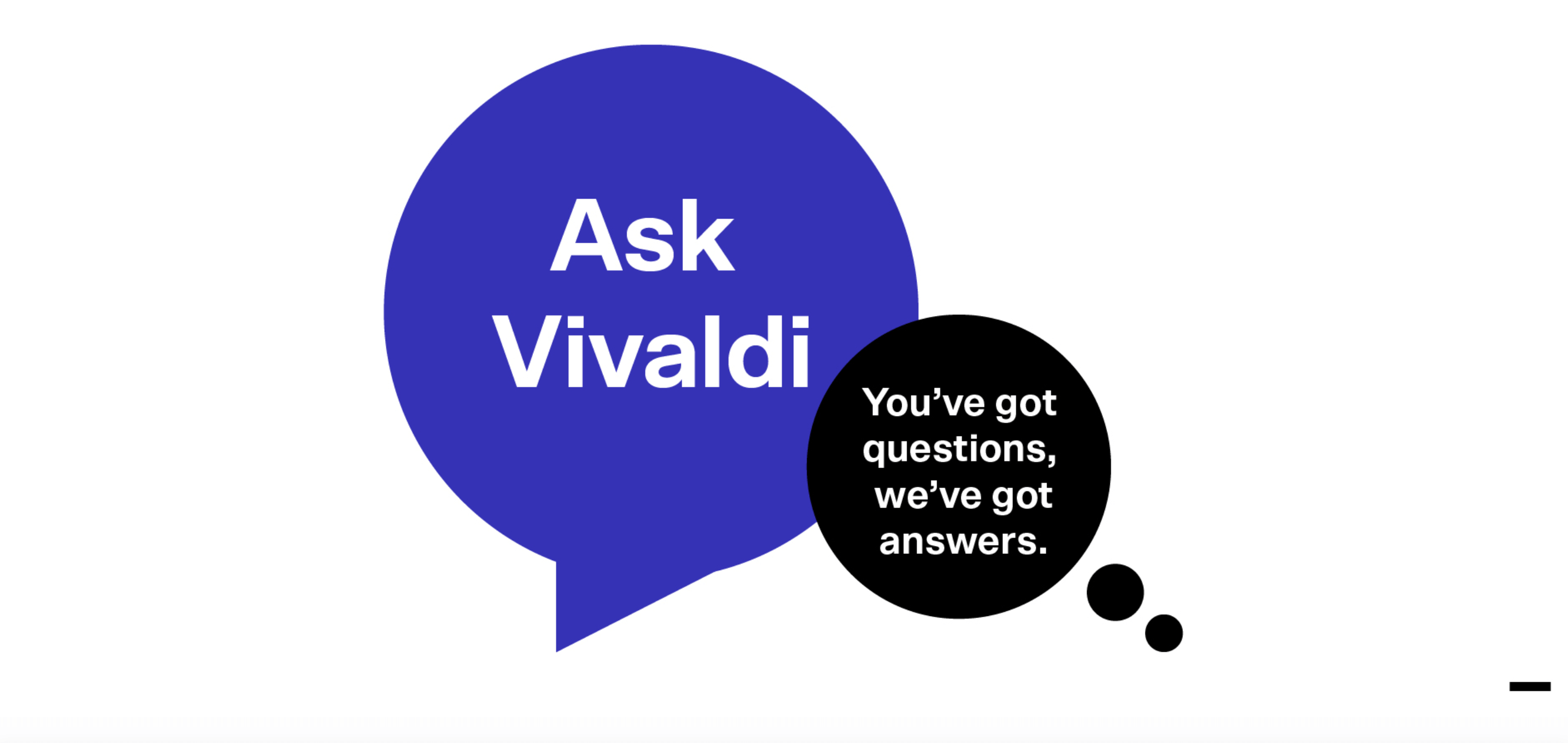 pregunte a vivaldi graphic