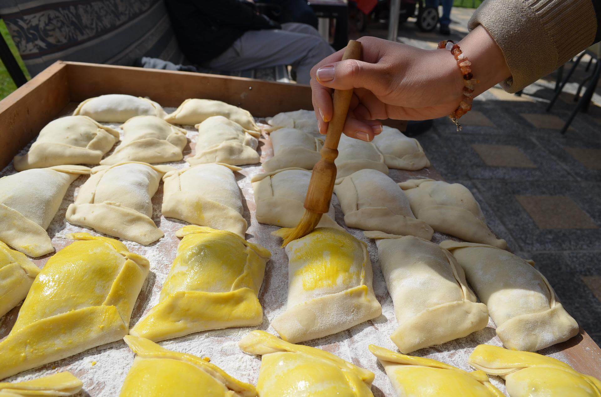 chile dumpling food