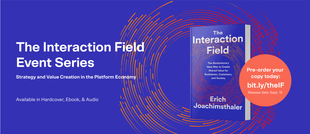 Série d'événements Interaction Field : Stratégie et création de valeur dans l'économie des plateformes
